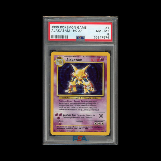 01 - Alakazam [PSA 8]