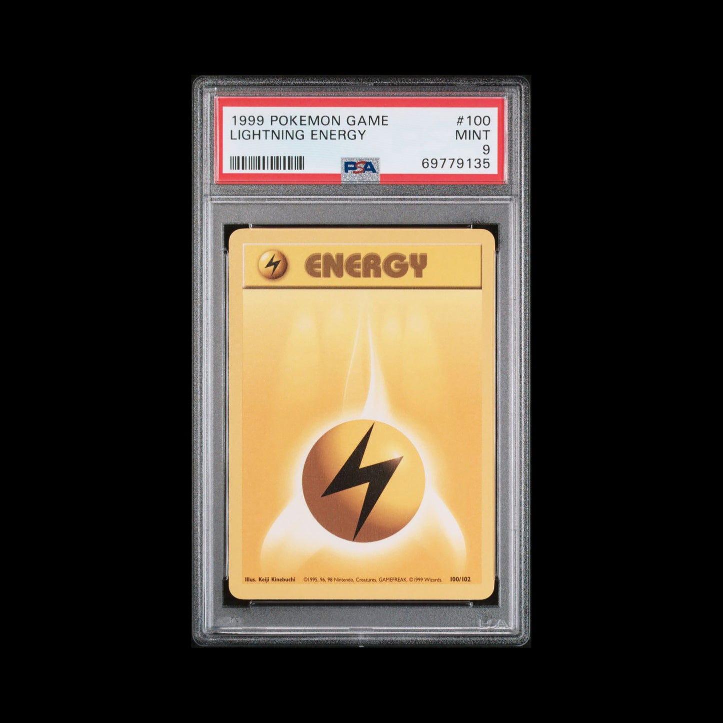 100 - Lightning Energy [PSA 9]