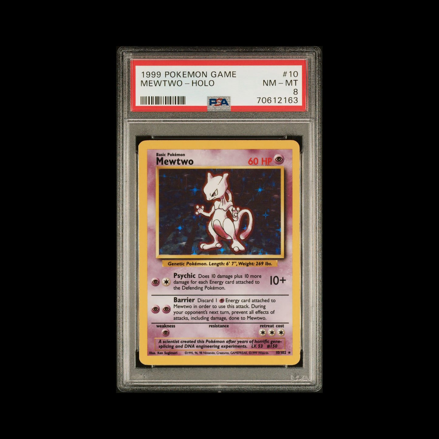 10 - Mewtwo [PSA 8]