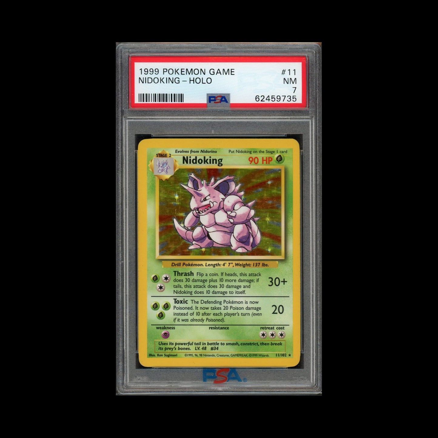 11 - Nidoking [PSA 7]