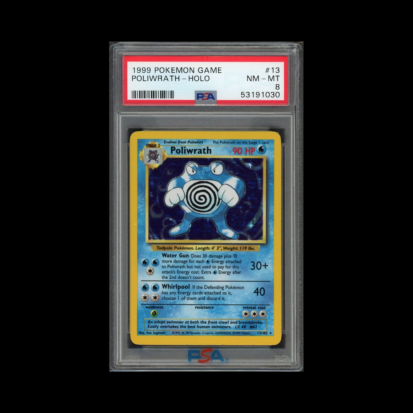 13 - Poliwrath [PSA 8]