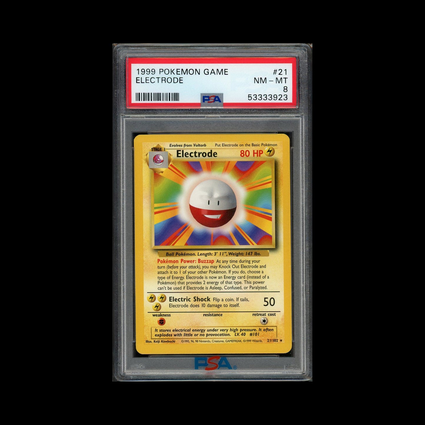 21 - Electrode [PSA 8]