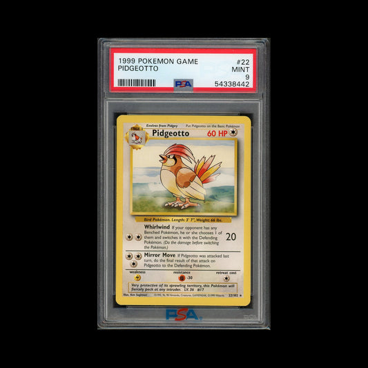 22 - Pidgeotto [PSA 9]