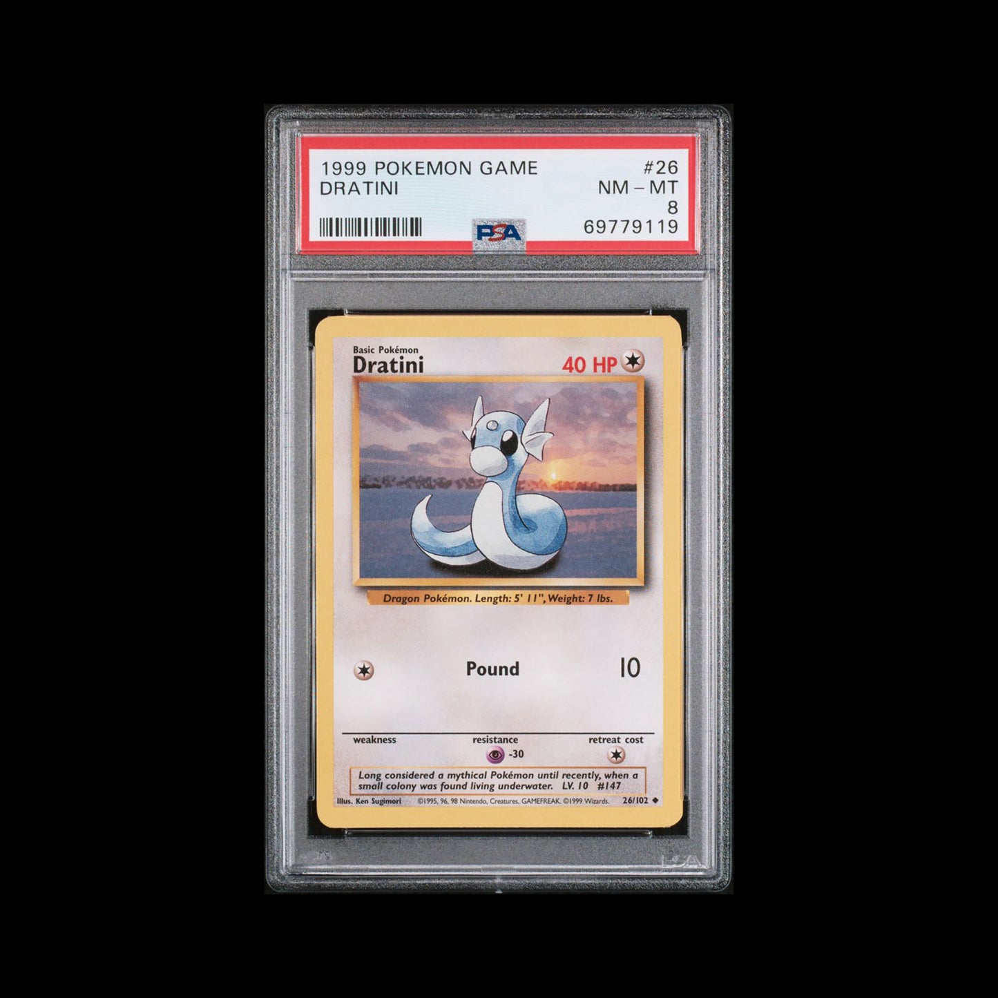 26 - Dratini [PSA 8]