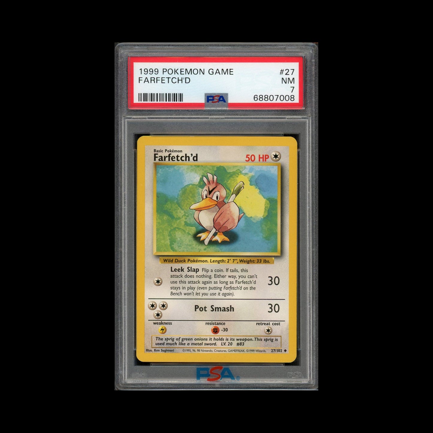 27 - Farfetch'd [PSA 7]