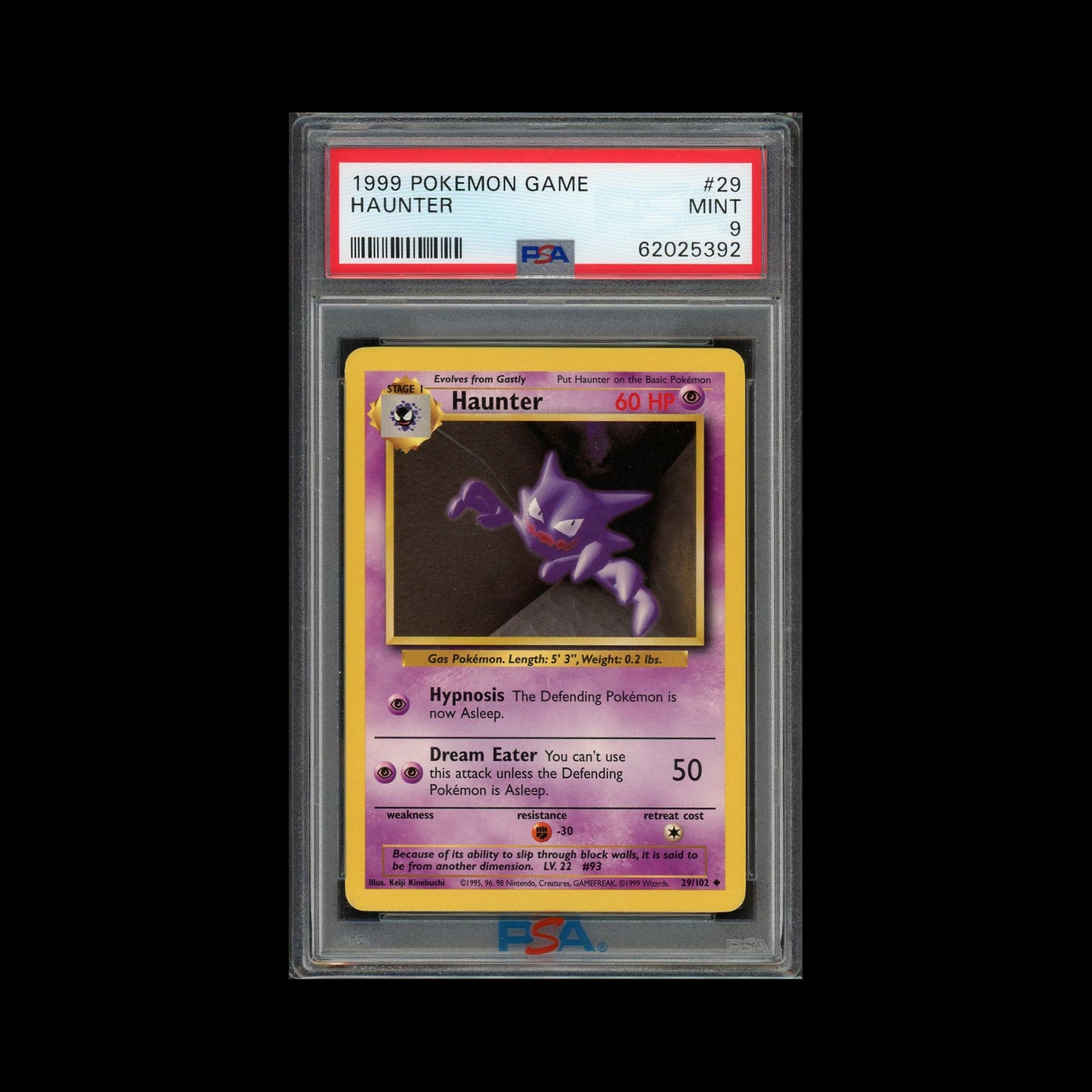 29 - Haunter [PSA 9]