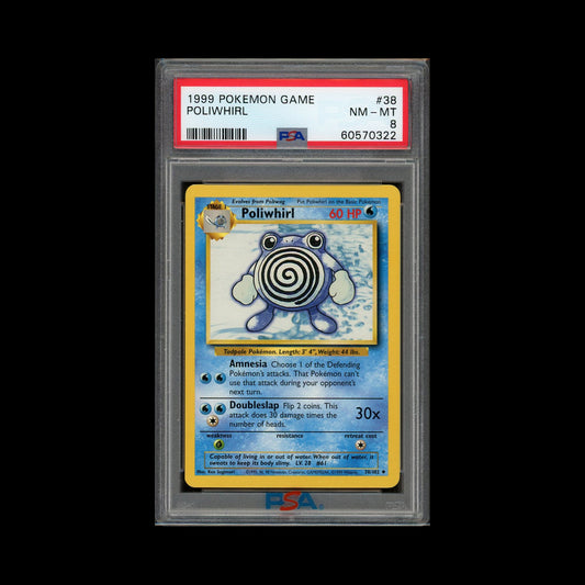 38 - Poliwhirl [PSA 8]