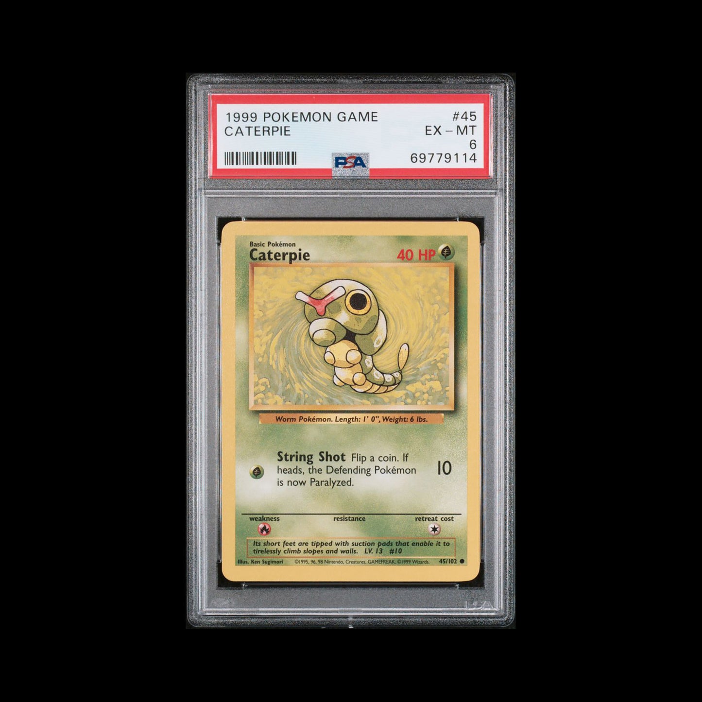 45 - Caterpie [PSA 6]