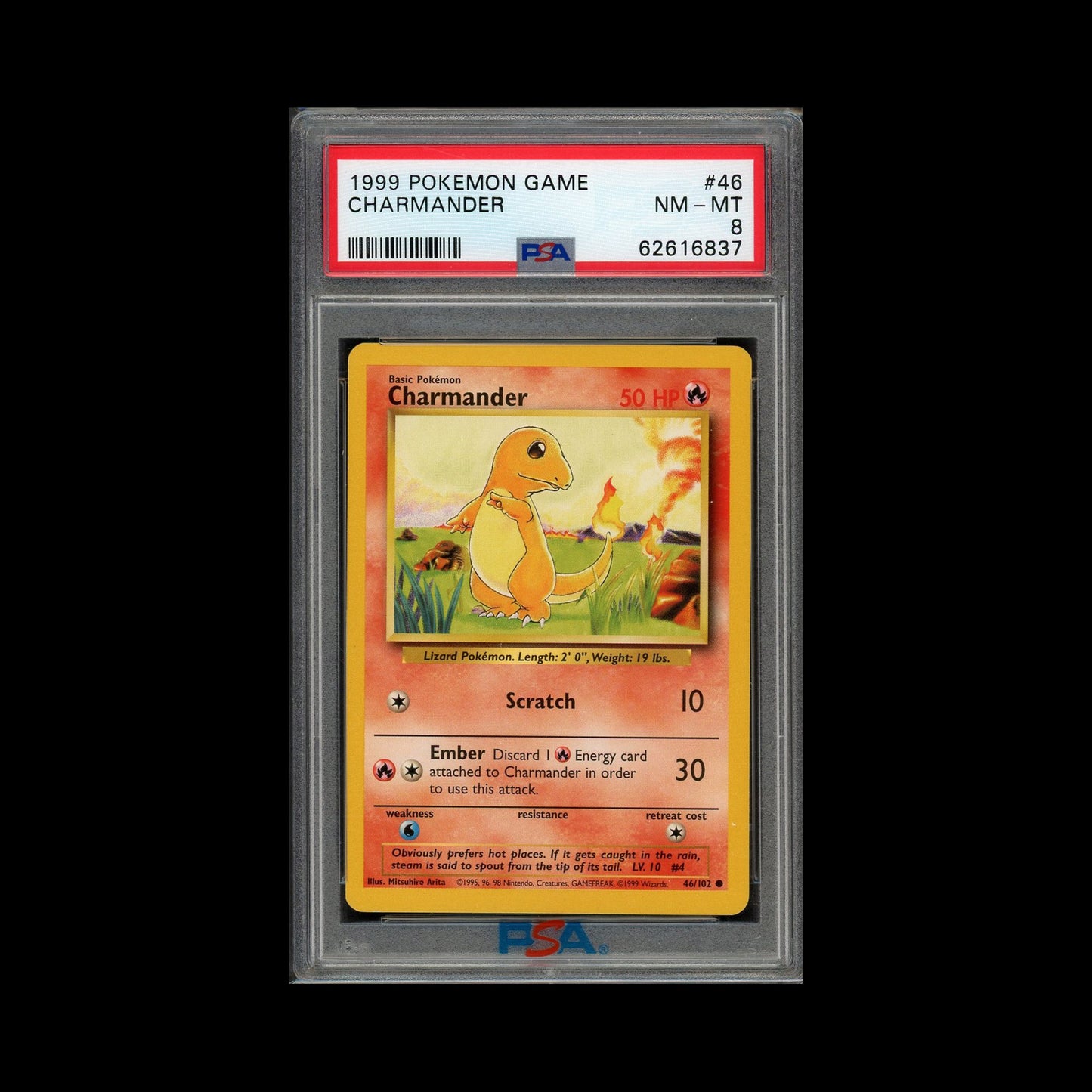 46 - Charmander [PSA 8]