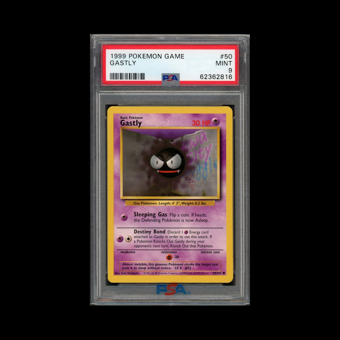 50 - Gastly [PSA 9]