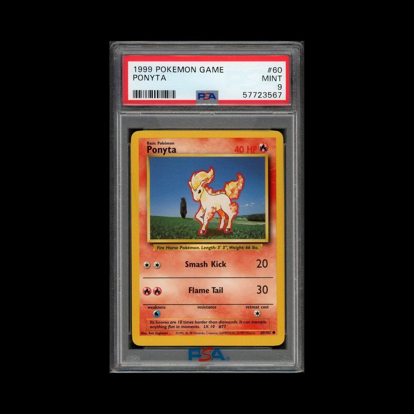 60 - Ponyta [PSA 9]