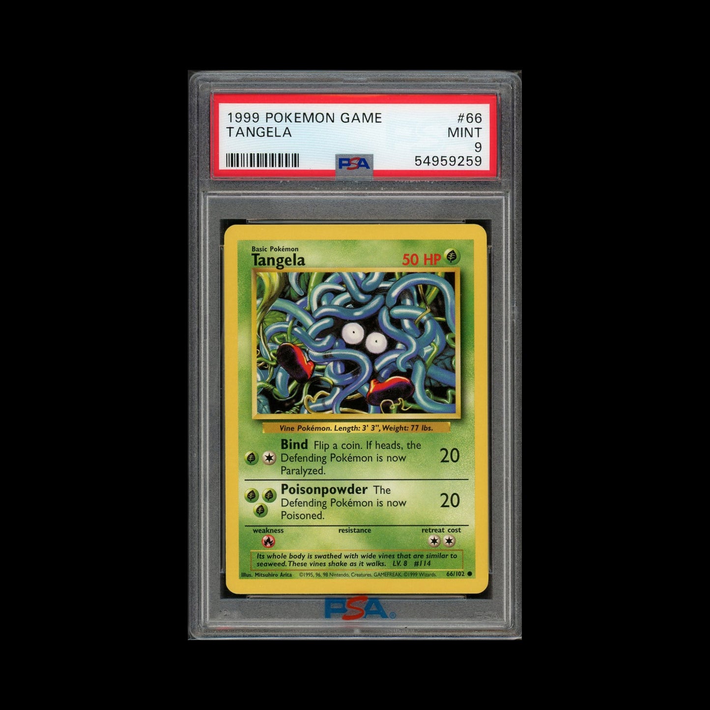 66 - Tangela [PSA 9]