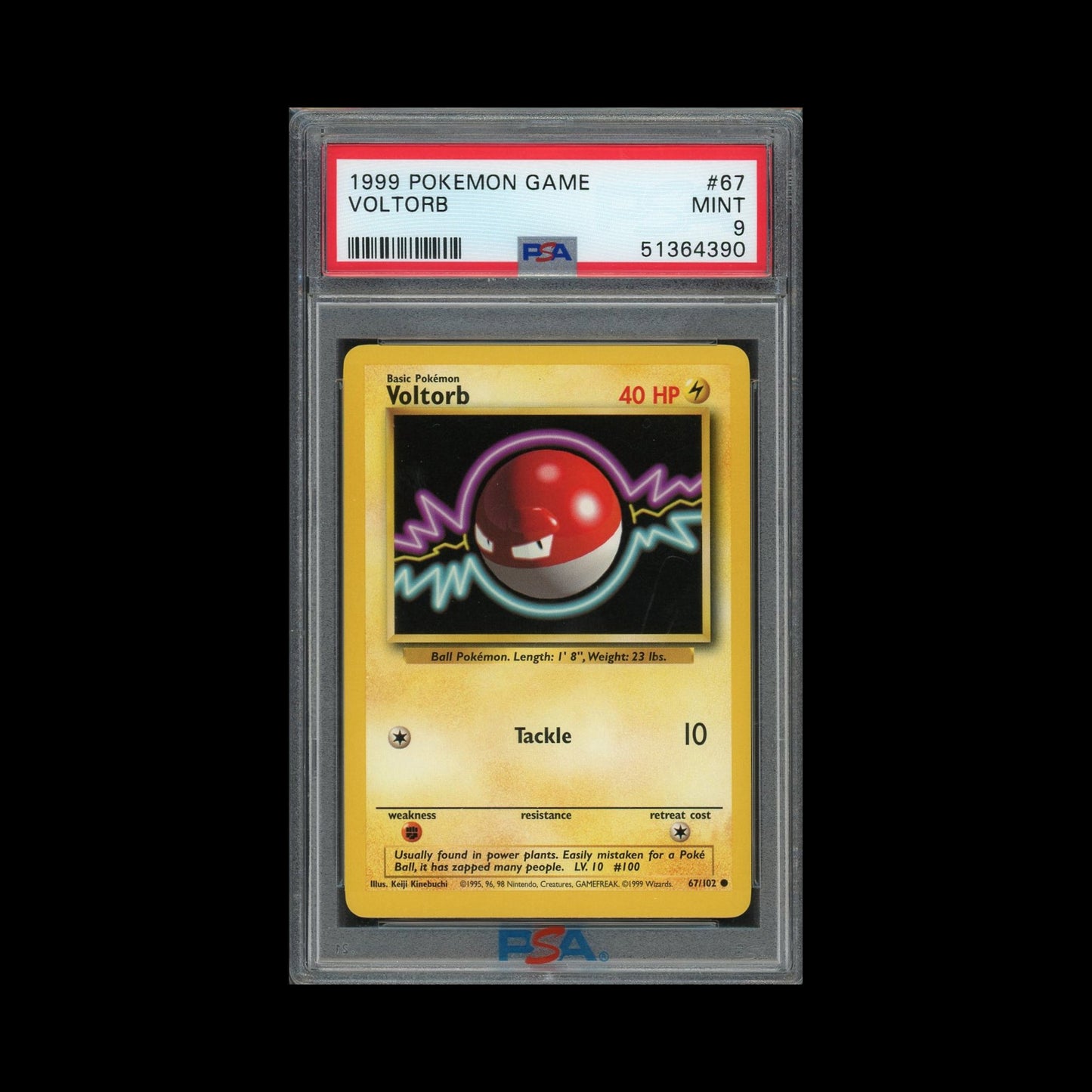 67 - Voltorb [PSA 9]