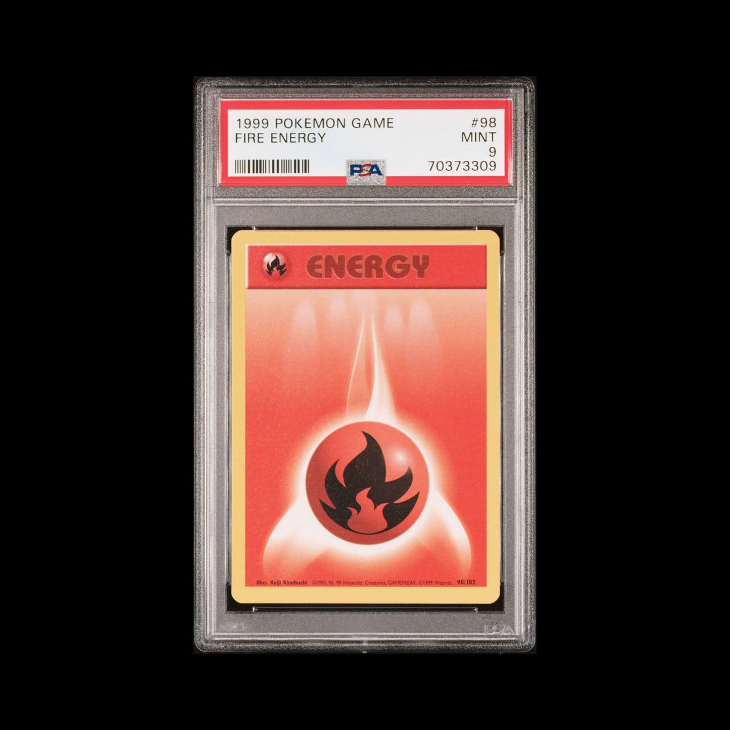 98 - Fire Energy [PSA 9]